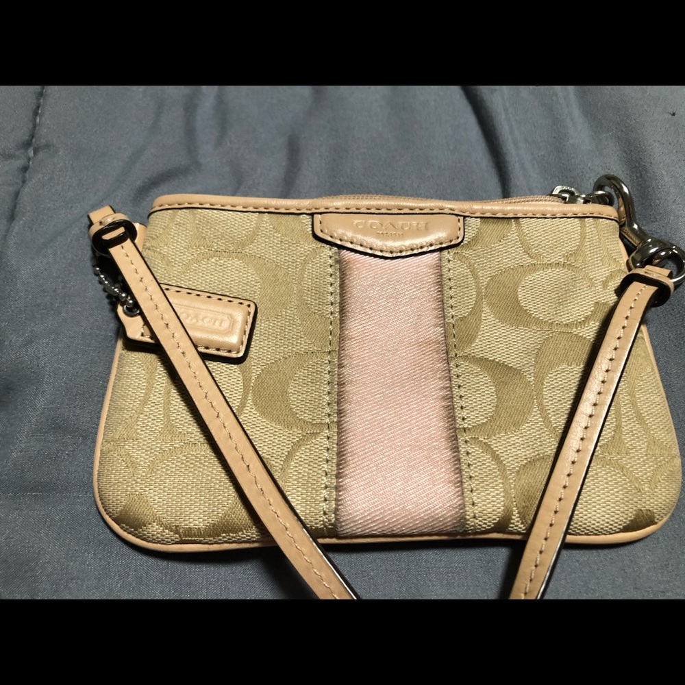 Coach wristlet